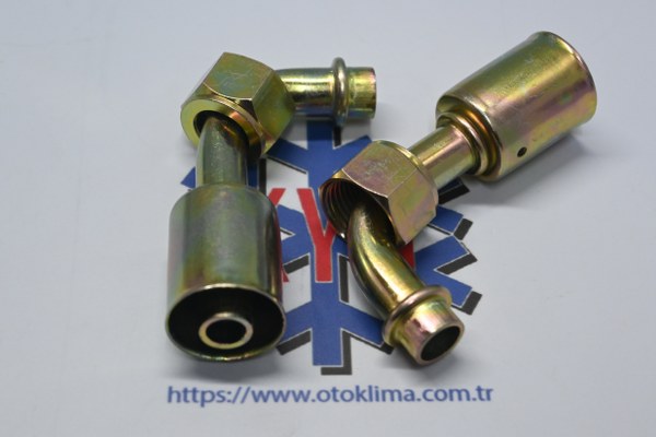 KYO7950B  UNİVERSAL 13 MM DEMİR ETLİ BAĞLANTI REKORU 90° 
