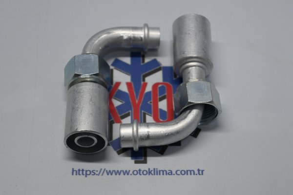 KYO7950H UNİVERSAL 13MM ALEMİNYUM  ETSİZ BAĞLANTI REKORU 90° 