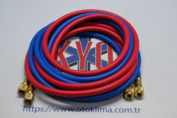 KYOA735 ROBİNAİR - WAECO -TEXA -MARELLİ GAZ SARJ HORTUM SETİ 3 MT 