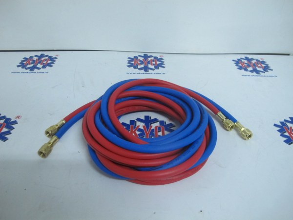 KYOA736 ROBİNAİR - WAECO -TEXA -MARELLİ GAZ SARJ HORTUM SETİ 5 MT