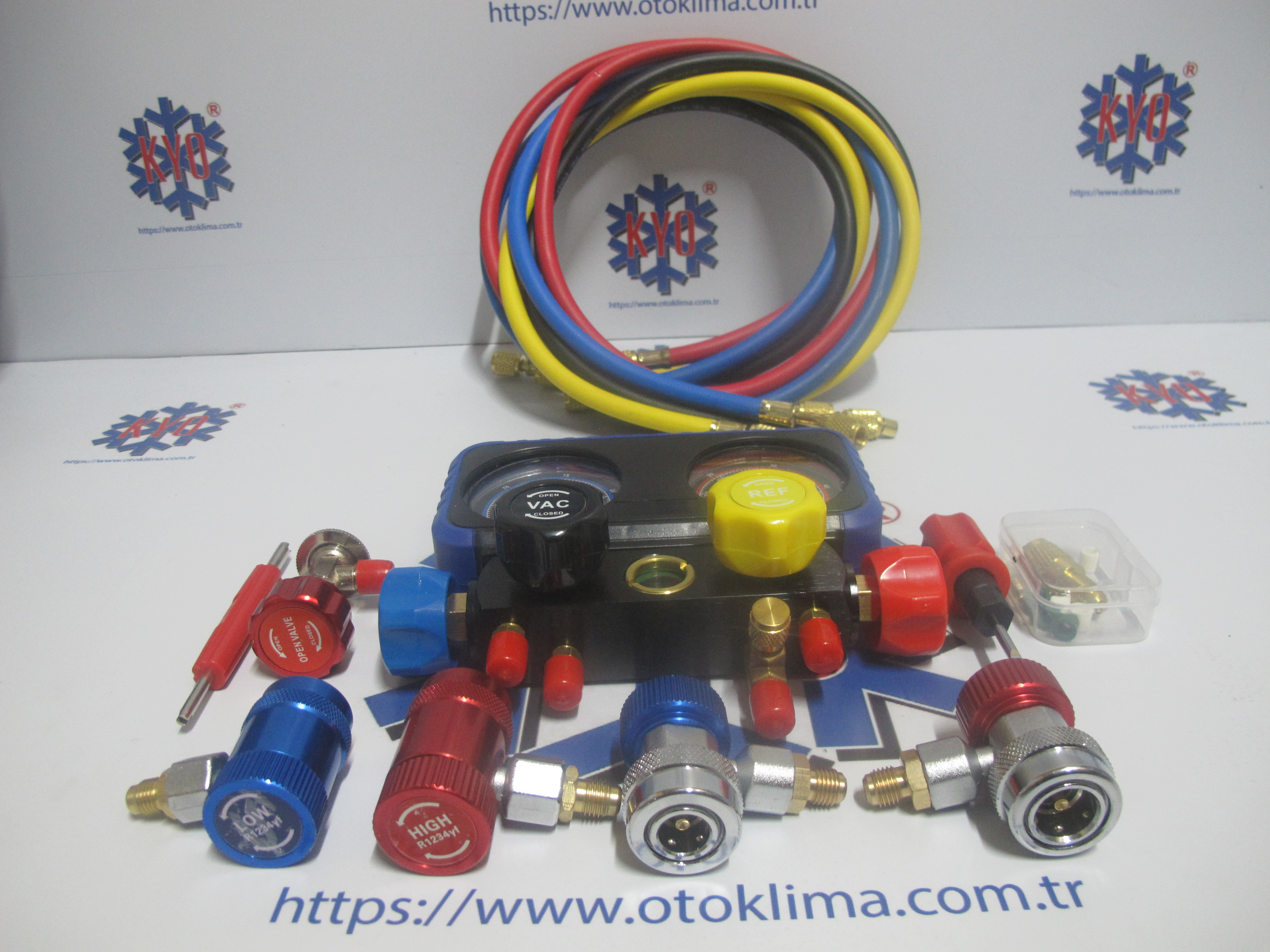 KYOA762  R134 - 1234YF MANİFOLT SETİ 