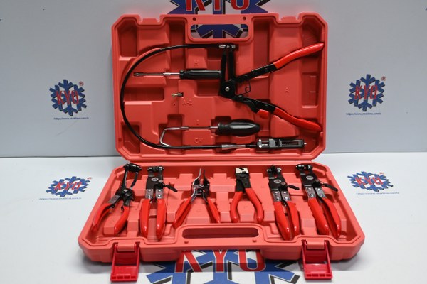 KYOAP401 SEKMAN VE KELEPÇE PENSESİ SETİ 9 LU SET 