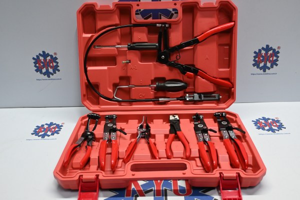 KYOAP401 SEKMAN VE KELEPÇE PENSESİ SETİ 9 LU SET 