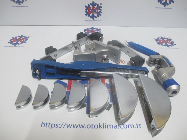 KYOAP410 ALEMİNYUM BORU BÜKME VE KESME SETİ 1/4 7/8 İNC ARASI 