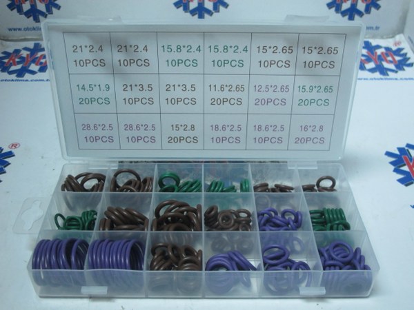 KYOD585  FİAT - OPEL - FORD - VW - RENAULT  ÖZEL ORİNG SETİ  240 PCS 