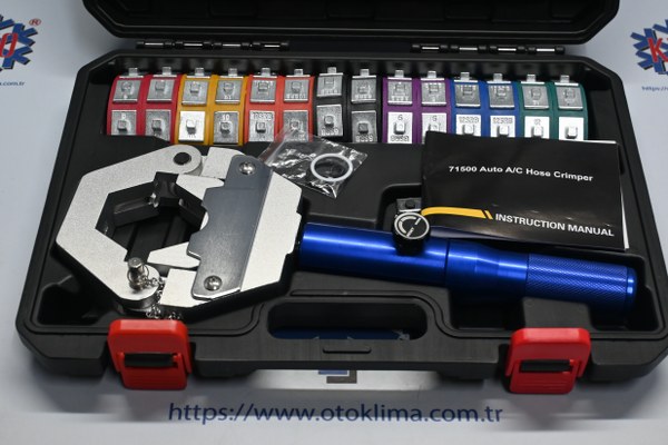 KYOH568  HİDROLİK HORTUM  PRES SIKMA  SETİ  