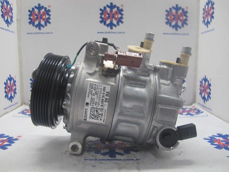 KYOK150352  AUDİ A1 - VOLKSWAGEN GOLF VII  6 PK SANDEN OEM :300816803E