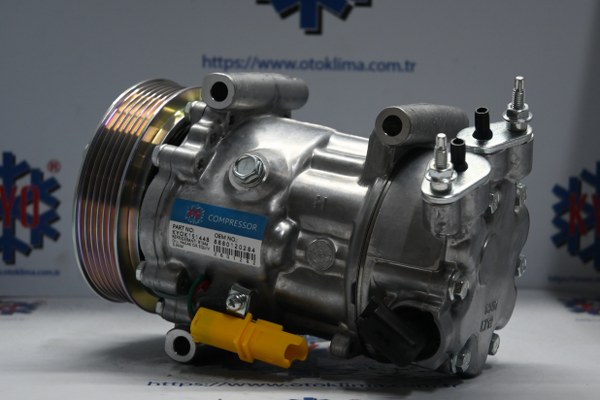 KYOK151448 PEUGEOT - CİTROEN  207 307 / C3 SDV12 6 PK SANDEN OEM:9670318880/9659875780/6453WK/6453WL/6453QJ/6453QK/6453ZZ/9671216280