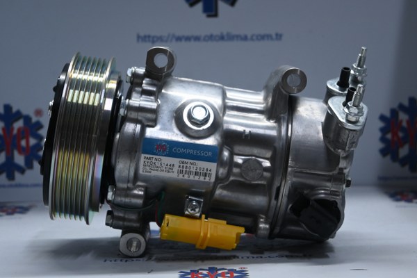 KYOK151448 PEUGEOT - CİTROEN  207 307 / C3 SDV12 6 PK SANDEN OEM:9670318880/9659875780/6453WK/6453WL/6453QJ/6453QK/6453ZZ/9671216280