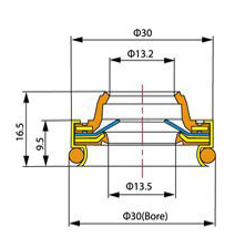 KYOKC7587 M.B DENSO 15 17 20 