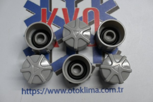 KYOSB8927 VW - AUDİ - BMW 1234YF  BASINÇ SİBOB KAPAĞİ ( 6 Lİ PAKET ) 