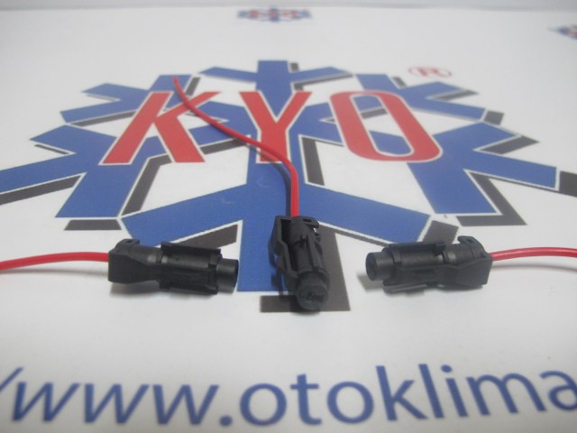 KYOSK079 HYUNDAİ - KİA TESİSATTAN KOMPRESÖRE GELEN BOBİN SOKETİ 